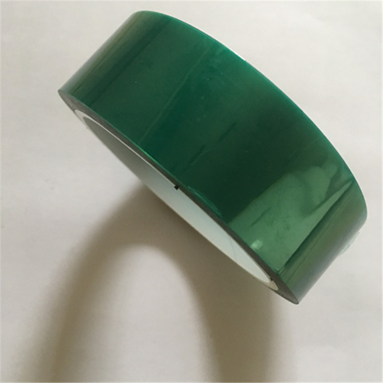 PET绿色耐高温胶带喷漆无痕电镀绝缘胶纸线路板遮蔽保护胶带昆山