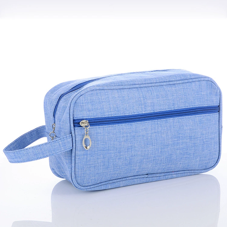 Cosmetic Bag Travel Organizer, Men's Handheld Toiletry Pouch, 26×10×15 cm, Lightweight
