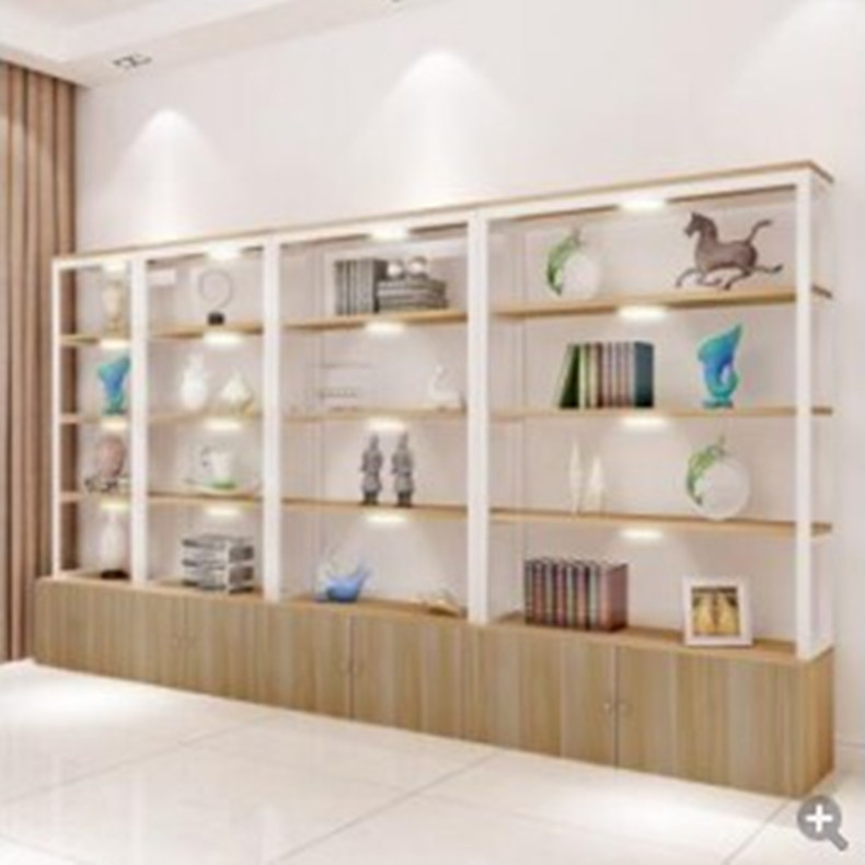 现货批发商品展示架陈列柜展示柜超市货架货柜化妆品展柜饰品书架