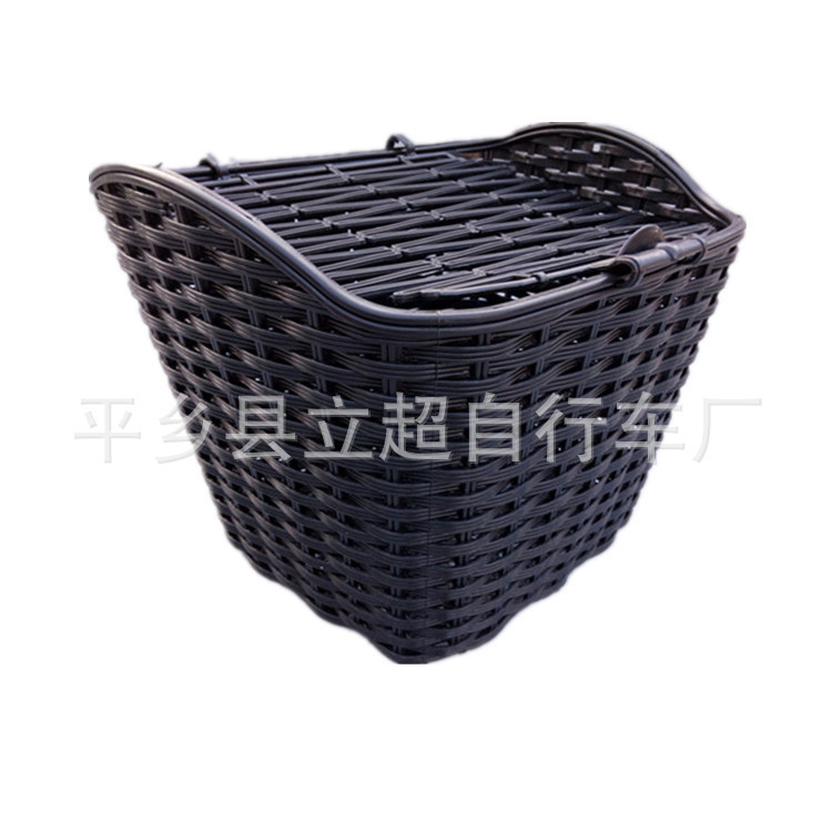 Universal Retractable Plastic Basket Cover for Electric Bikes and Mountain Bikes, Waterproof for Cycling