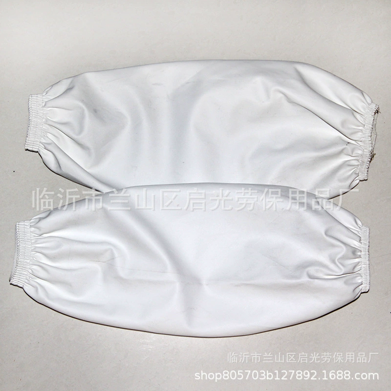 Фабрика оптовой кожи PU белый рукав водонепроницаемый утолщенная белая кожа PU рукав кухня Бытовая Пищевая Фабрика