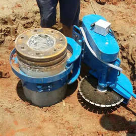 供应抱箍式切桩机 卡箍式切桩机价格 管桩切桩机图片