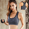 High strength shockproof sports bra, underwear, yoga clothing for gym, plus size, for running, beautiful back