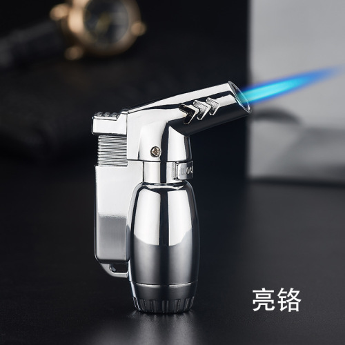Factory direct sales BK-851 mini portable inflatable lighter metal windproof small spray gun small welding gun lighter