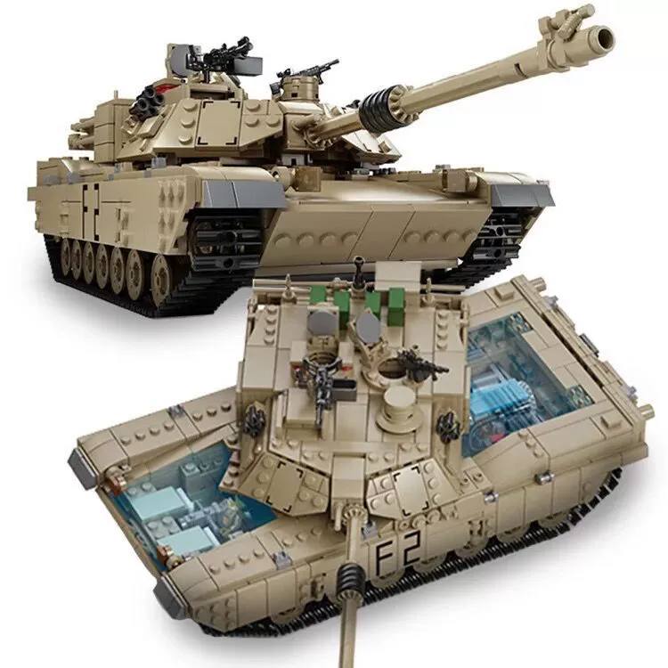 Tank, constructor, minifigure for boys, small particles, Birthday gift