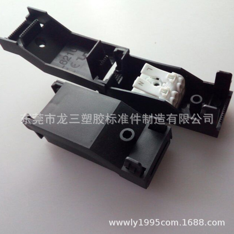 L6210快捷线盒 二位扣式欧规端子台接线盒龙三智造厂家现货
