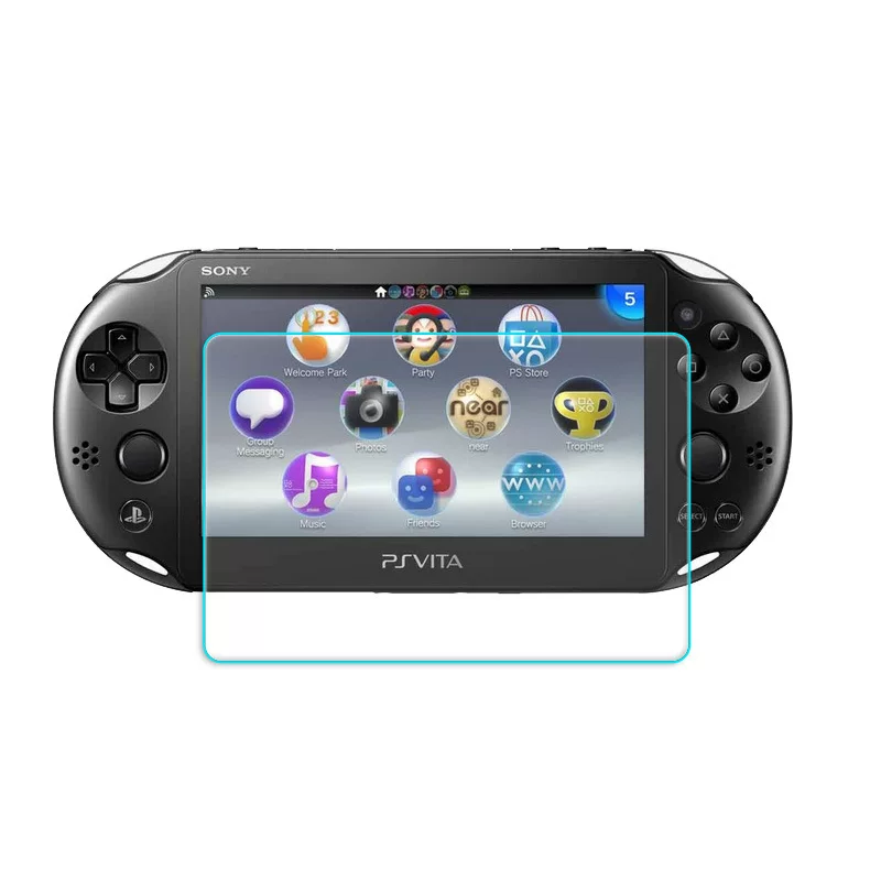 Защитное стекло из закаленного стекла для Sony PSV2000 для консоли Sony PS VITA 2000