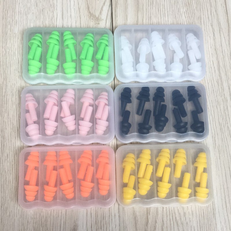 5 pairs Christmas tree earplugs noise-reducing anti-snore sleep earplugs learning swimming industrial protective earplugs 5 pairs Christmas tree earplugs noise-reducing anti-snore sleep earplugs learning swimming industrial protective earplugs