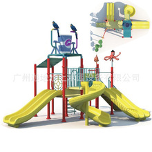 水上乐园设备 大中小型水屋水寨 儿童组合滑梯水上滑道 厂家直销