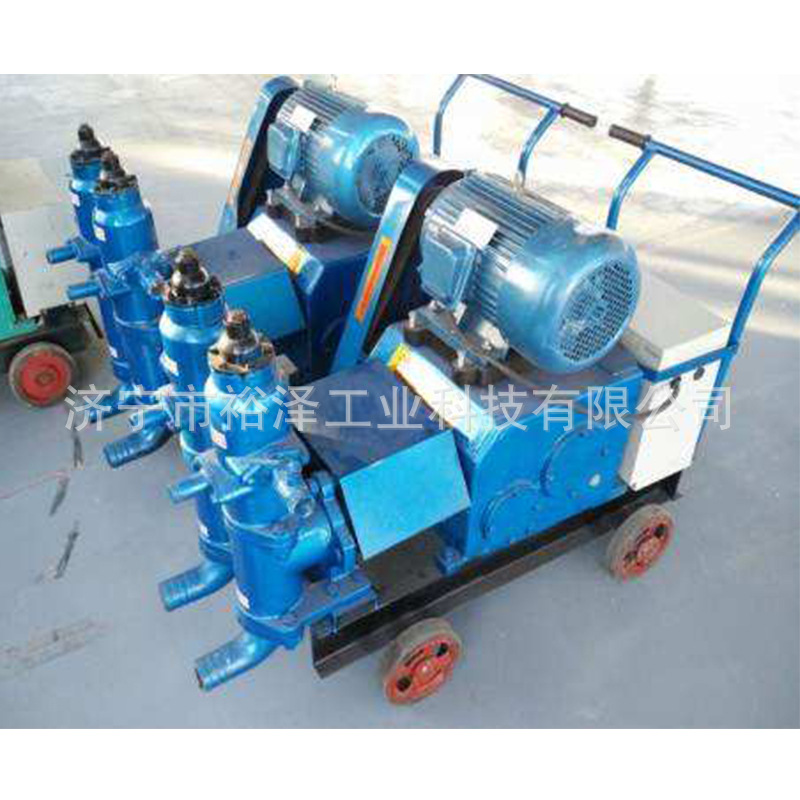双缸活塞注浆机 搅拌注浆一起用 双缸搅拌注浆 桥梁涵洞的灌浆机