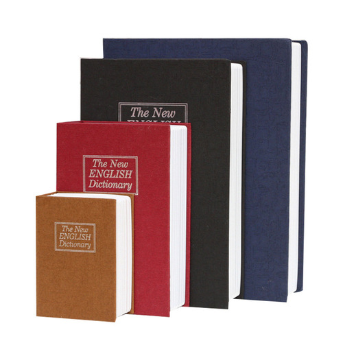Source Book Insurance Box English Dictionary Book Safe Medium Car Storage Box One-Time Delivery