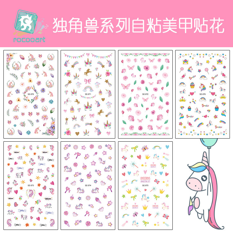 thin transparent nail stickers