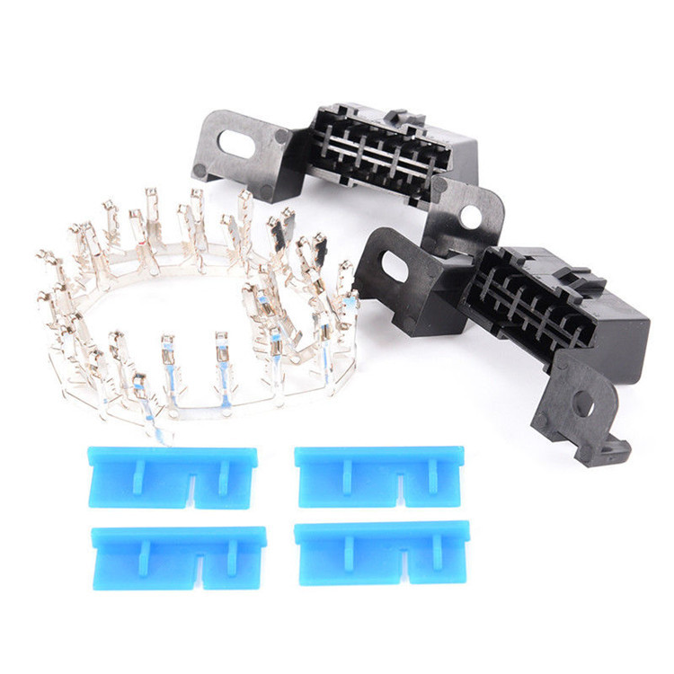 汽车OBD2母头， car obd female 别克等车系的OBD线束转诊断接口