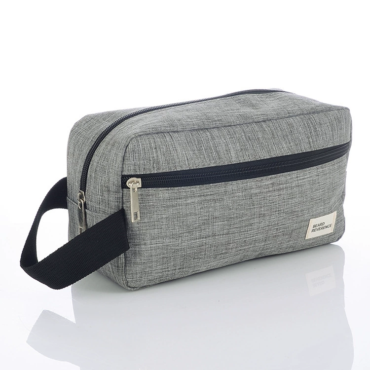Cosmetic Bag Travel Organizer, Men's Handheld Toiletry Pouch, 26×10×15 cm, Lightweight