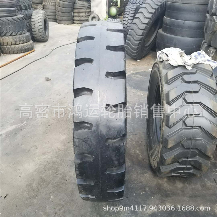 天力 12.00-24 港口用吊车轮胎 堆高机叉车轮胎羊角花纹 12.00-24