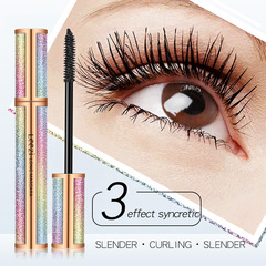 Cross-border Liz New Starry Sky Soaring 4D Eyeliner, Lengthening, Thickening, Curving, Waterproof, Sweatproof, Non-Fragrance Makeup