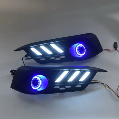 Applicable to 16-17 Honda 10 generation Civic LED daytime running light wild horse special daytime running light installation (Gündüz işıqları)