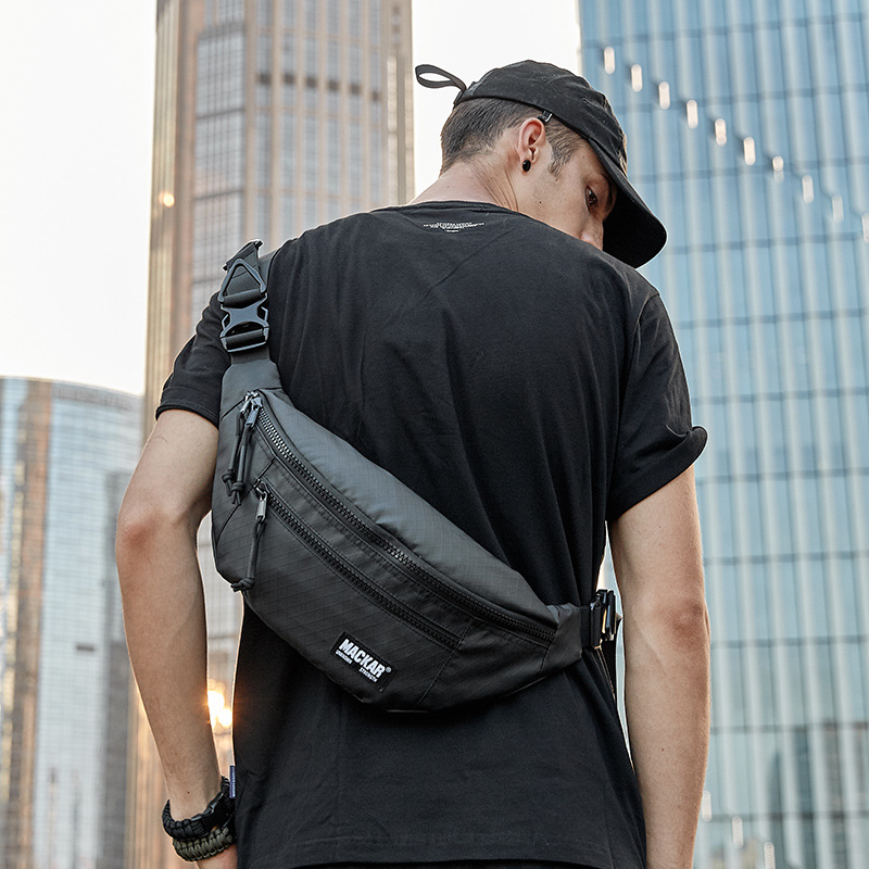Mackar deportes cintura bolsa hombro crossbody funcional pequeña bolsa impermeable camuflaje al aire libre viaje multi-función BOLSA DE TELÉFONO MÓVIL bolsa
