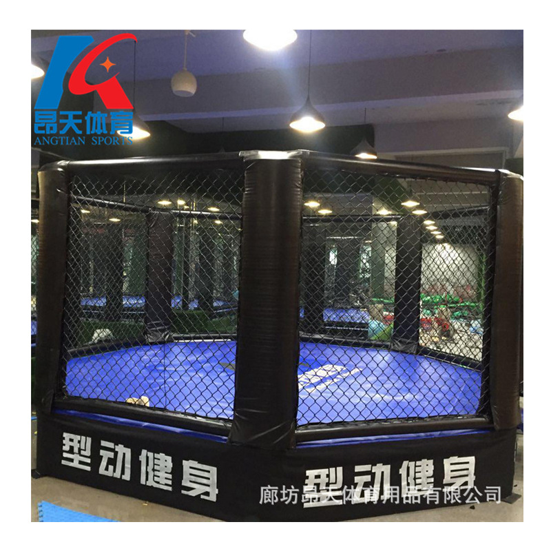 Los fabricantes suministran multi-especificación octogonal lucha jaula deportes lucha entrenamiento octogonal jaula boxeo anillo al por mayor