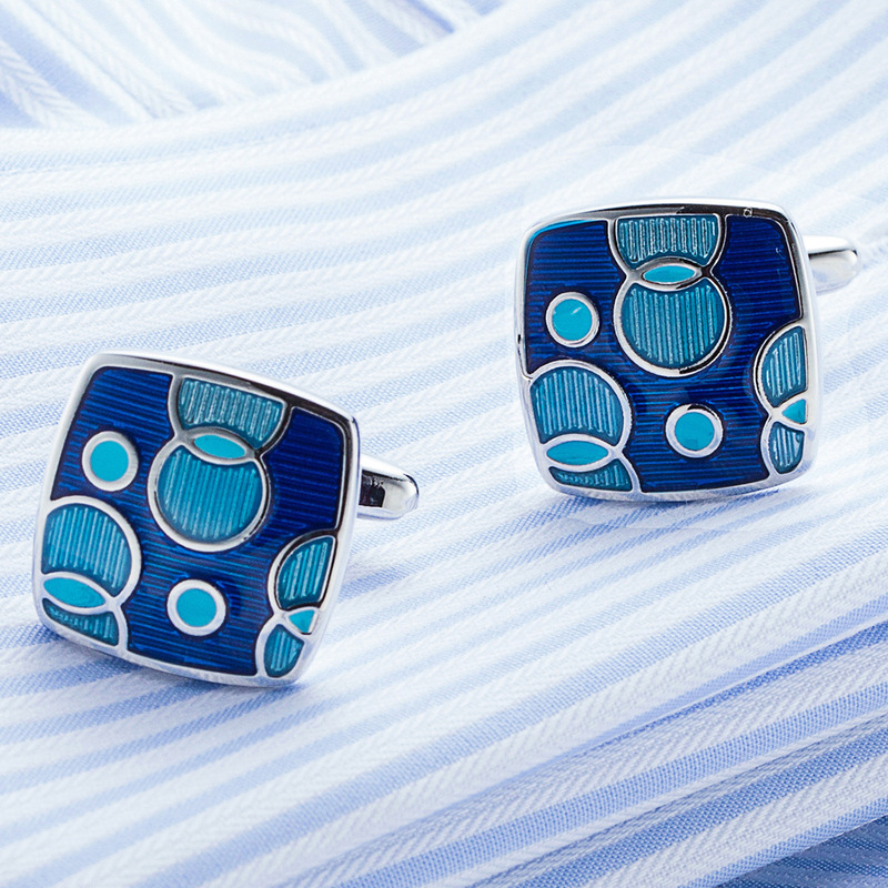 New Cufflinks, High-Quality Cuff Pins, French-Style Shirt Cuff Cloisonné Button Accessories Cufflinks 633 New Cufflinks, High-Quality Cuff Pins, French-Style Shirt Cuff Cloisonné Button Accessories Cufflinks 633