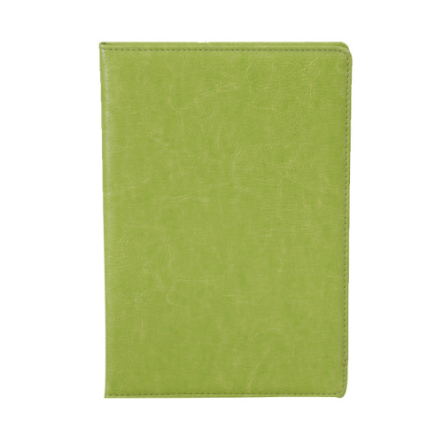 a5 office simple stationery notebook with printed logo notepad pu imitation leather notebook student business wholesale
