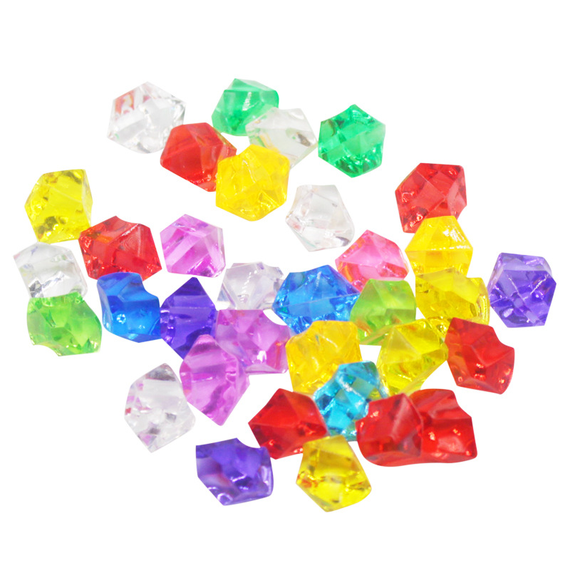 Acrylic Crystal Stone Jewelry Irregular Simulation Ice Accessories Fish Tank Landscape Colorful Gem Accessories