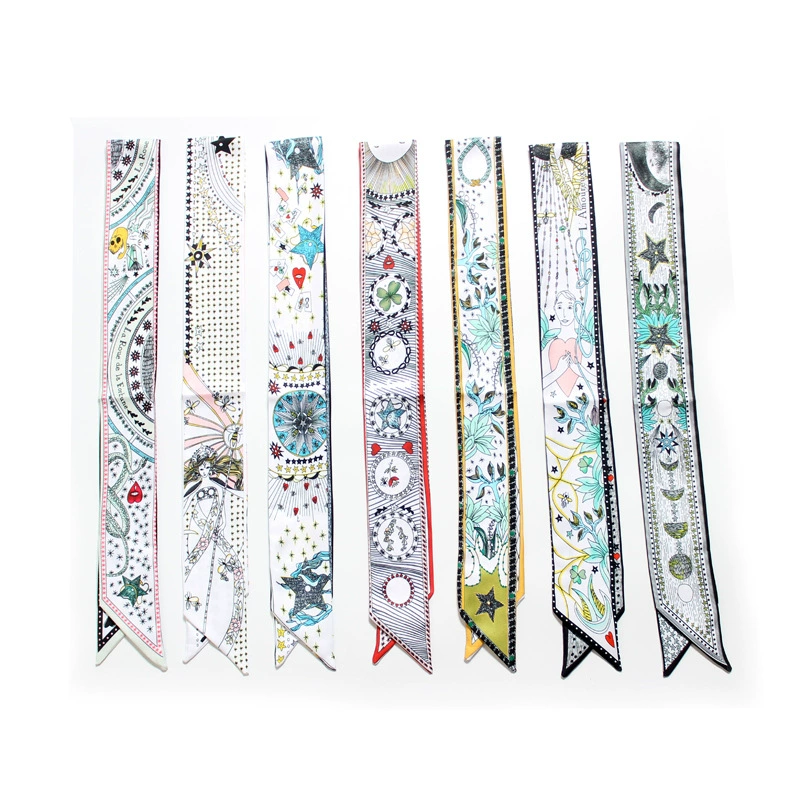 Double-layer double-sided bag, purse, handle, hair band, neckerchief