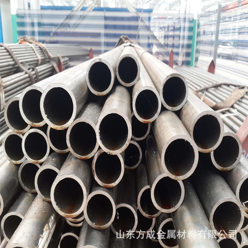 精密管45#小口径冷拉精密光亮无缝钢管 汽车用倒角切割63*4精密管