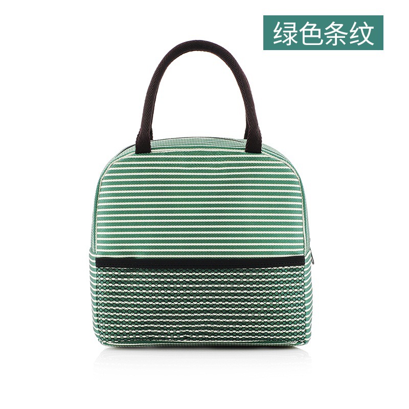 Bolsa térmica de papel de aluminio simple engrosada bolsa de almuerzo térmica Portátil Bolsa de almuerzo con arroz bolsa de almuerzo bolsa térmica portátil