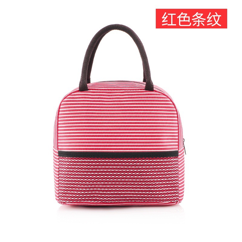 Bolsa térmica de papel de aluminio simple engrosada bolsa de almuerzo térmica Portátil Bolsa de almuerzo con arroz bolsa de almuerzo bolsa térmica portátil