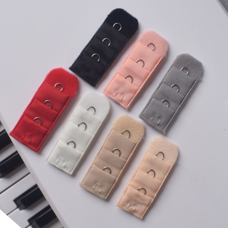 Stainless steel three-row one-button Bra extension buckle 1-button extension buckle single-row extension buckle three-row single buckle