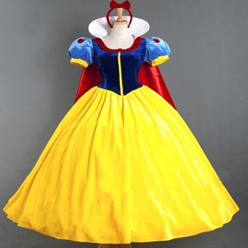 Wholesale Halloween Cloak Snow White Costume COSPLAY COSPLAY Sexy Stage Performance Suit