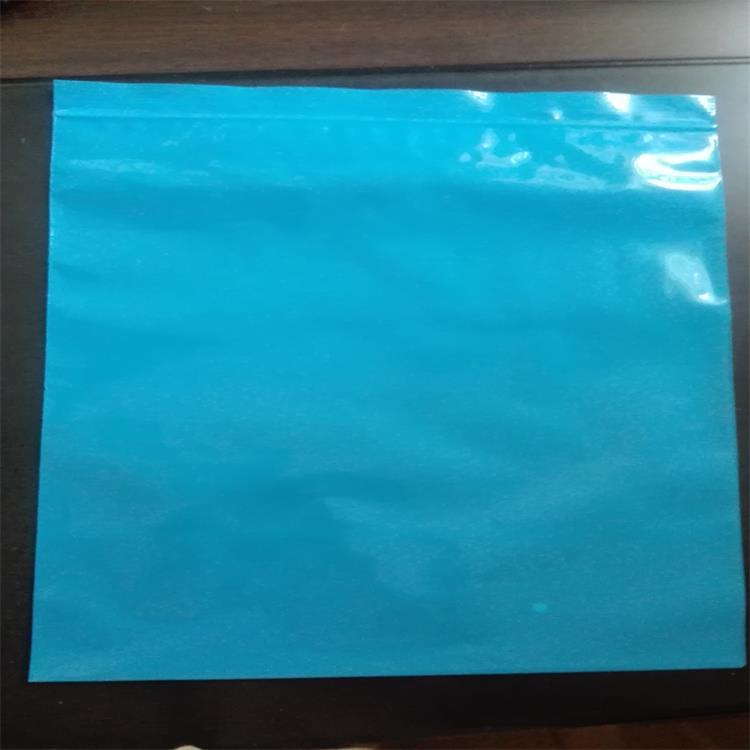 塑料包装袋蓝色红色 PE包装风琴袋 服装手孔袋印刷黑色单面