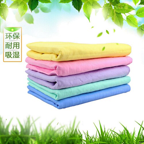 Factory Wholesale PVA Deer Skin Towels for Quick Absorption and Drying, Pet Dog and Cat Cleaning Bath Towels, Car Washing Towels