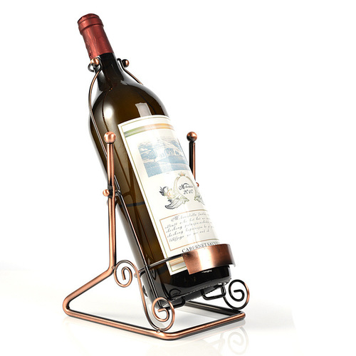 European-style wrought iron wine rack 1.5L wine rack 1.5L bottle holder, also available in 3L and 5L wine racks