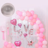 Plastic balloon, tools set, 5m, clips included, wholesale