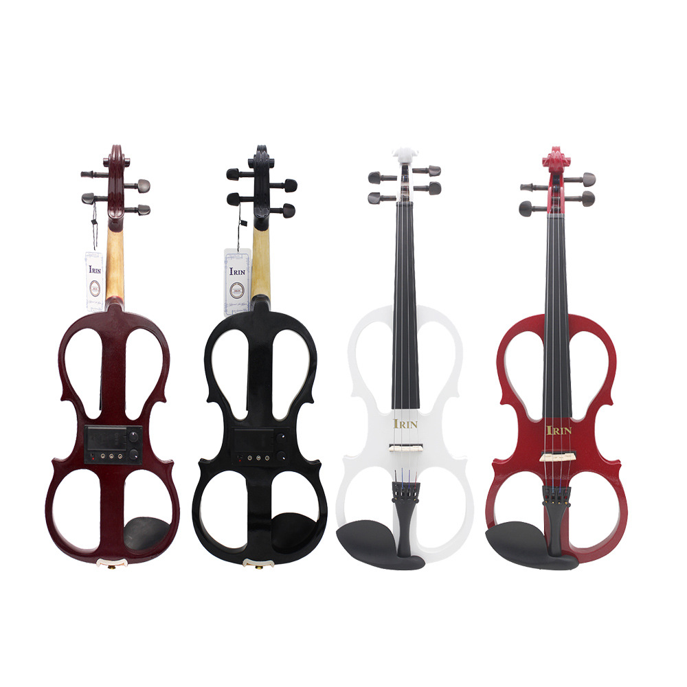 批发IRIN电声小提琴AU-03学生成人专业演奏级4/4电子小提琴violin