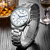 Fashionable men's watch, quartz watches, steel belt, wholesale