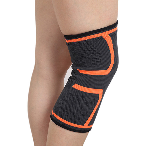 Adult Nylon Sports Knee Supporter Customizable Outdoor Basketball Cycling Knee Supporter Summer Fitness Thin Sports Knee Supporter