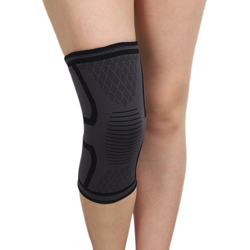 Adult Nylon Sports Knee Supporter Customizable Outdoor Basketball Cycling Knee Supporter Summer Fitness Thin Sports Knee Supporter