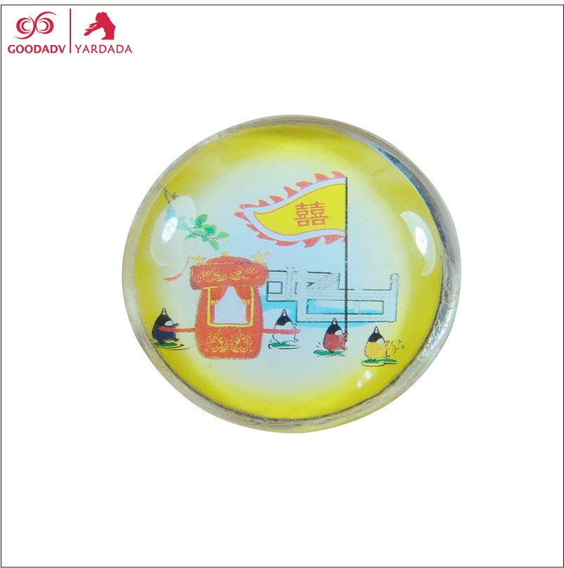 Glass fridge magnet, Birthday gift