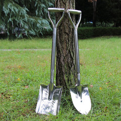 Stainless steel gardening shovel shovel steel shovel garden vegetable gardening tool agricultural garden tool digging artifact