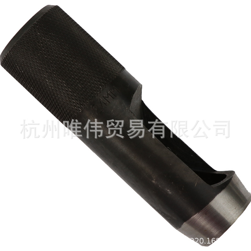 Cinturón negro de perforación manual de trabajo de cuero herramienta de perforación alemán punzonadora punzonado redondo punzonado suministro directo de fábrica