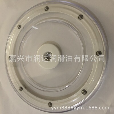 現貨供應9寸塑料塑膠亞克力展示架轉盤透明黑色白色壓克力直徑