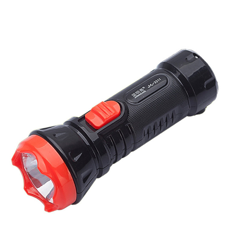 Strong light rechargeable mini plastic household flashlight high power outdoor lighting stall factory direct wholesale Strong light rechargeable mini plastic household flashlight high power outdoor lighting stall factory direct wholesale