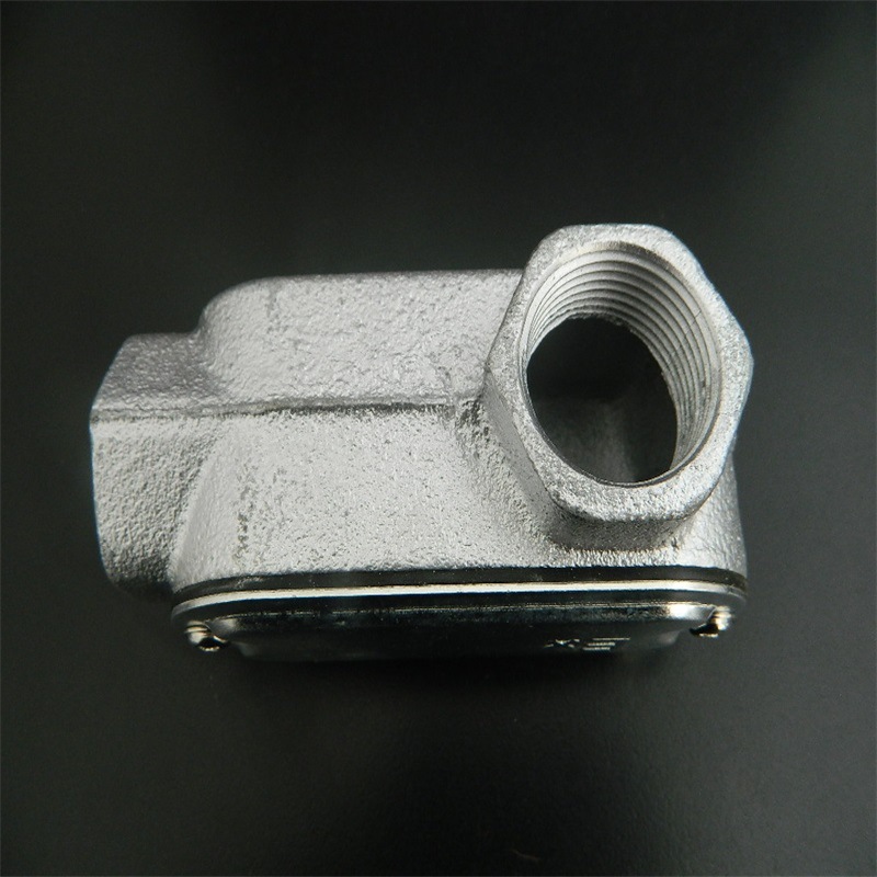 宁波3/4"铸铁防爆穿线盒 左弯、右弯、后弯规格齐全