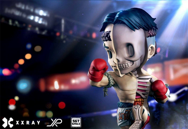 4D XXRAY [боксёр MUAY THAI RED от JPX & MIGHTY Jason Freeny]