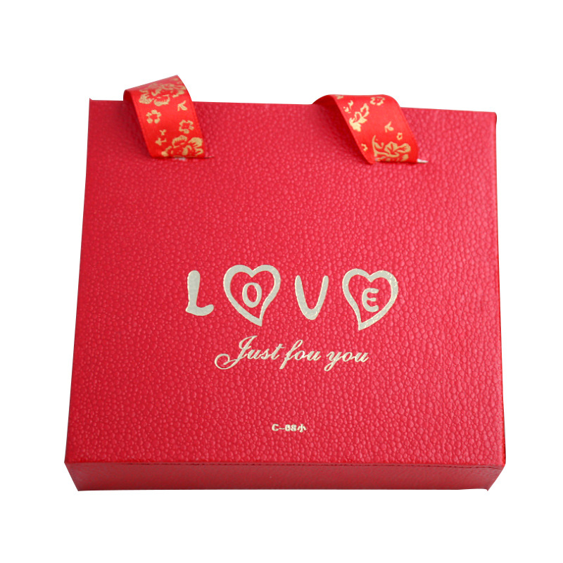 厂家批发抽屉式喜糖果盒婚庆手提伴手礼品盒喜糖盒子空盒包装盒