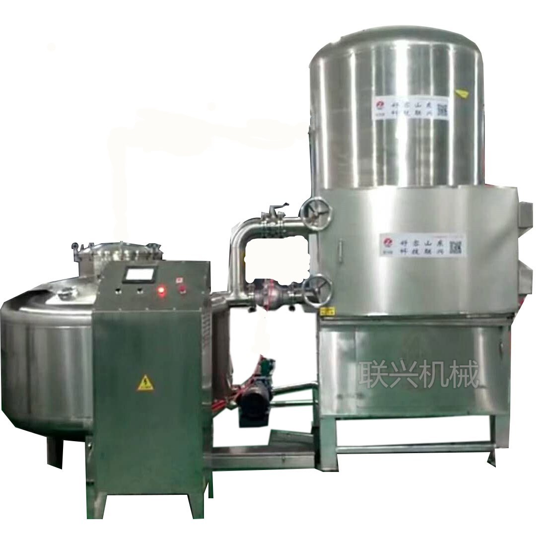 诸城 联兴 果蔬脆片真空油炸机 脆枣食品加工流水线设备 食品机械