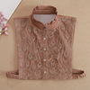 Lace false collar, shirt, autumn universal decorations, Korean style